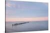 Lake Superior Old Pier II-Alan Majchrowicz-Stretched Canvas
