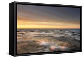 Lake Superior Waves-Alan Majchrowicz-Framed Stretched Canvas
