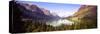 Lake Surrounded by Mountains, St. Mary Lake, Glacier National Park, Montana, USA-null-Stretched Canvas