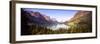 Lake Surrounded by Mountains, St. Mary Lake, Glacier National Park, Montana, USA-null-Framed Photographic Print