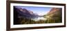 Lake Surrounded by Mountains, St. Mary Lake, Glacier National Park, Montana, USA-null-Framed Photographic Print