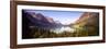 Lake Surrounded by Mountains, St. Mary Lake, Glacier National Park, Montana, USA-null-Framed Photographic Print