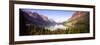 Lake Surrounded by Mountains, St. Mary Lake, Glacier National Park, Montana, USA-null-Framed Photographic Print