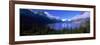 Lake Surrounded by Mountains, St. Mary Lake, Glacier National Park, Montana, USA-null-Framed Photographic Print