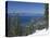 Lake Tahoe and Town on California and Nevada State Line, USA-Adam Swaine-Stretched Canvas