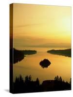 Lake Tahoe at Dawn, Tahoe, Nevada, USA-Steve Vidler-Stretched Canvas