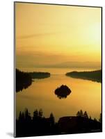 Lake Tahoe at Dawn, Tahoe, Nevada, USA-Steve Vidler-Mounted Photographic Print