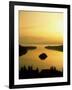 Lake Tahoe at Dawn, Tahoe, Nevada, USA-Steve Vidler-Framed Photographic Print