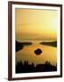 Lake Tahoe at Dawn, Tahoe, Nevada, USA-Steve Vidler-Framed Photographic Print