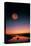 Lake Tahoe at Night-null-Stretched Canvas