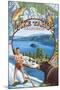Lake Tahoe, CA Summer Views-Lantern Press-Mounted Art Print
