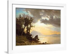 Lake Tahoe, California, 1867-Albert Bierstadt-Framed Art Print