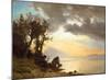 Lake Tahoe, California, 1867-Albert Bierstadt-Mounted Art Print