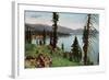 Lake Tahoe, California - Carnelian Bay Scene-Lantern Press-Framed Art Print