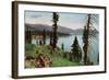 Lake Tahoe, California - Carnelian Bay Scene-Lantern Press-Framed Art Print