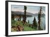 Lake Tahoe, California - Carnelian Bay Scene-Lantern Press-Framed Art Print