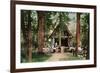 Lake Tahoe, California - Chapel of the Transfiguration Near Tahoe Tavern-Lantern Press-Framed Premium Giclee Print