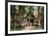 Lake Tahoe, California - Chapel of the Transfiguration Near Tahoe Tavern-Lantern Press-Framed Art Print