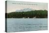 Lake Tahoe, California - McKinney, Moana Villas Showing the Rubicon Peaks-Lantern Press-Stretched Canvas