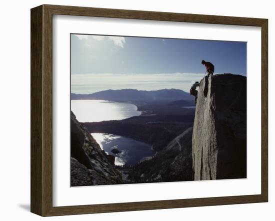 Lake Tahoe, California, USA-null-Framed Premium Photographic Print