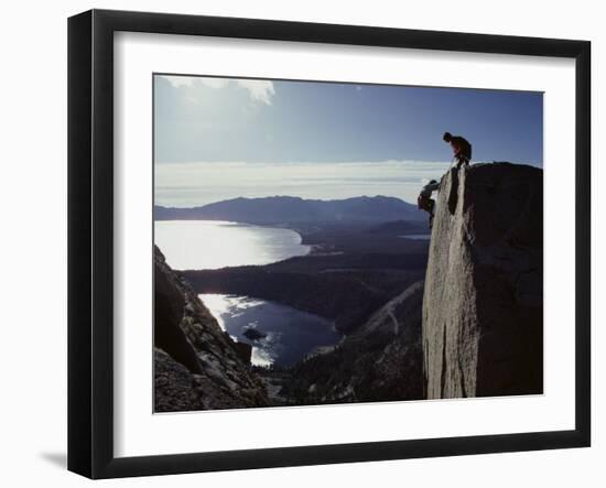 Lake Tahoe, California, USA-null-Framed Premium Photographic Print