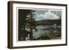 Lake Tahoe, California - View of Meeks Bay-Lantern Press-Framed Art Print