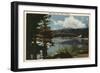 Lake Tahoe, California - View of Meeks Bay-Lantern Press-Framed Art Print