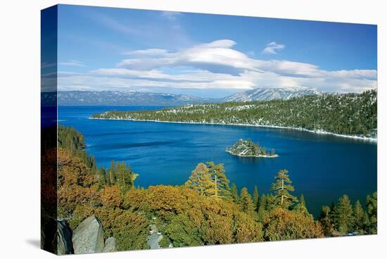 Lake Tahoe - Emerald Bay Calif-null-Stretched Canvas