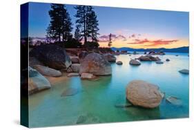 Lake Tahoe IIX-null-Stretched Canvas