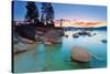 Lake Tahoe IIX-null-Stretched Canvas