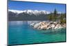 Lake Tahoe & Mountains-null-Mounted Premium Giclee Print