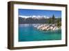 Lake Tahoe & Mountains-null-Framed Art Print