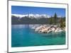 Lake Tahoe & Mountains-null-Mounted Art Print