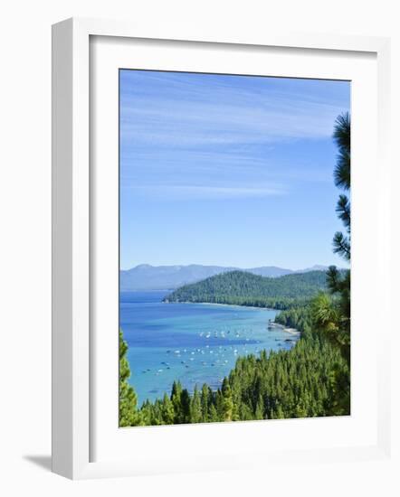 Lake Tahoe Scene, California, United States of America, North America-Michael DeFreitas-Framed Photographic Print