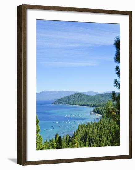 Lake Tahoe Scene, California, United States of America, North America-Michael DeFreitas-Framed Photographic Print