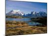 Lake Tahoe, Torres Del Paine National Park, Chile-null-Mounted Photographic Print