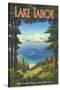 Lake Tahoe-Kerne Erickson-Stretched Canvas