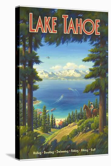 Lake Tahoe-Kerne Erickson-Stretched Canvas