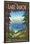 Lake Tahoe-Kerne Erickson-Framed Giclee Print