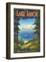 Lake Tahoe-Kerne Erickson-Framed Premium Giclee Print