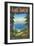 Lake Tahoe-Kerne Erickson-Framed Premium Giclee Print