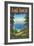 Lake Tahoe-Kerne Erickson-Framed Giclee Print