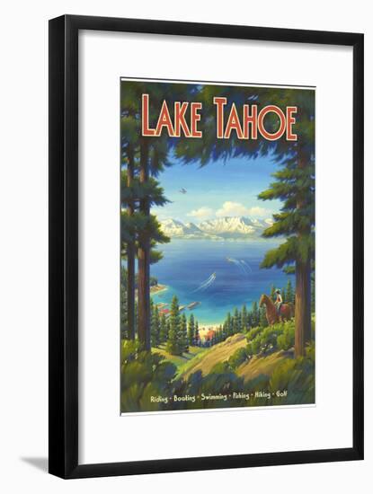 Lake Tahoe-Kerne Erickson-Framed Giclee Print