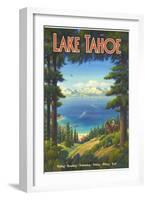 Lake Tahoe-Kerne Erickson-Framed Giclee Print