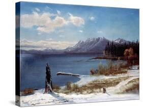 Lake Tahoe-Albert Bierstadt-Stretched Canvas