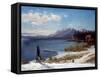 Lake Tahoe-Albert Bierstadt-Framed Stretched Canvas