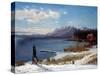 Lake Tahoe-Albert Bierstadt-Stretched Canvas