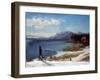 Lake Tahoe-Albert Bierstadt-Framed Giclee Print