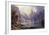 Lake Tahoe-Albert Bierstadt-Framed Art Print