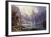 Lake Tahoe-Albert Bierstadt-Framed Art Print